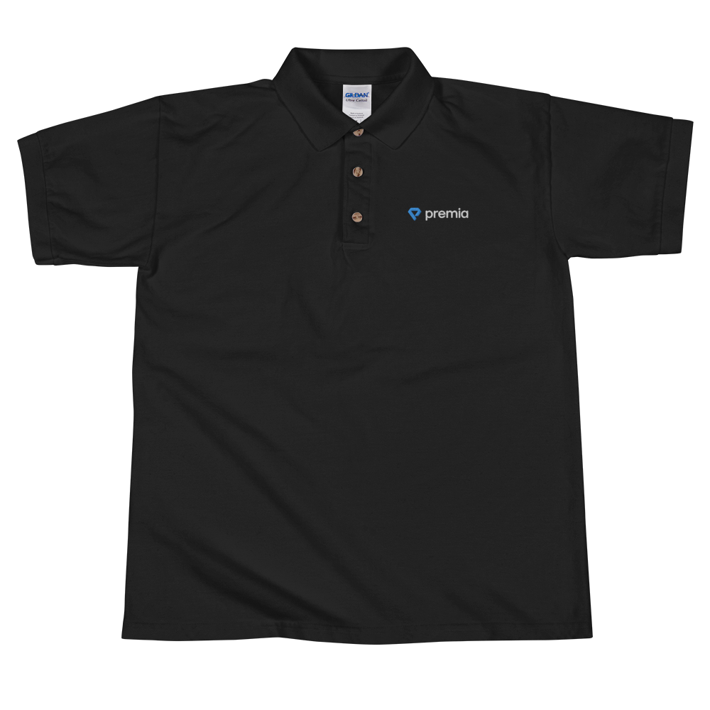 Premia logo Embroidered Polo Shirt