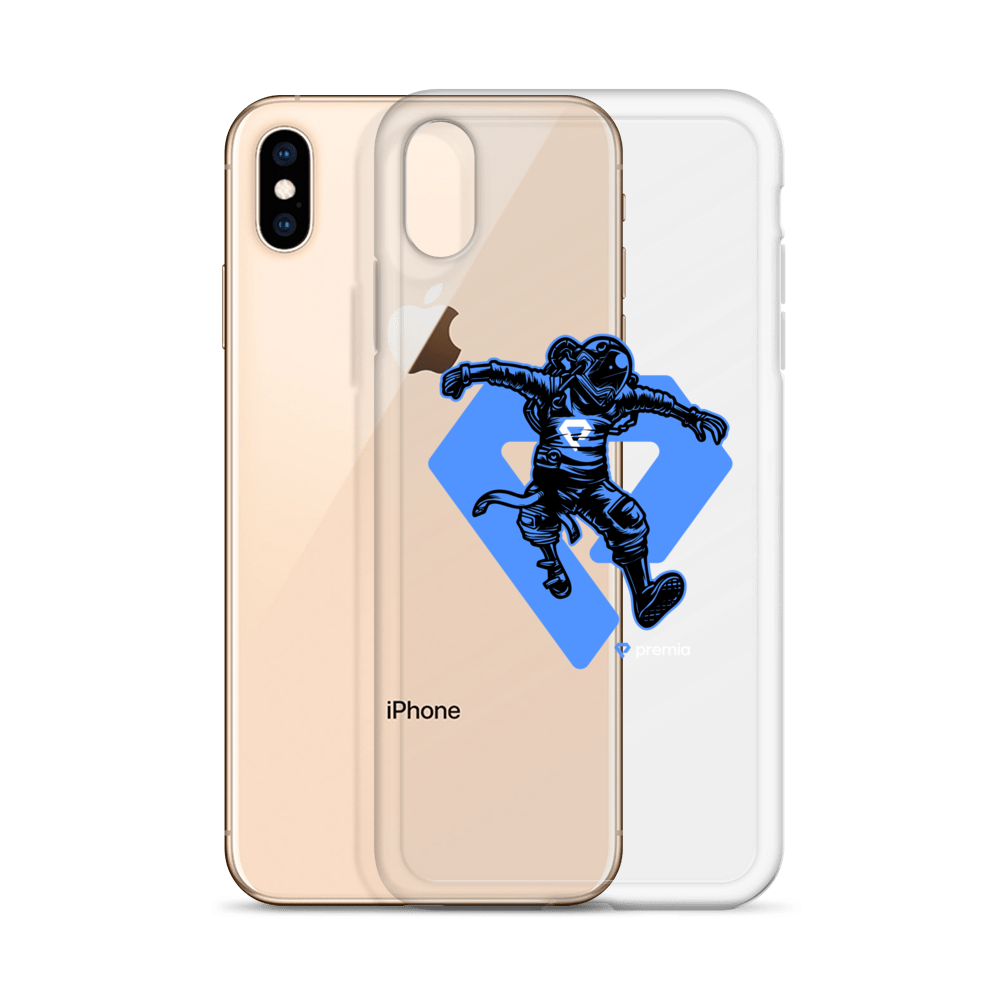 Premia astronaut iPhone Case