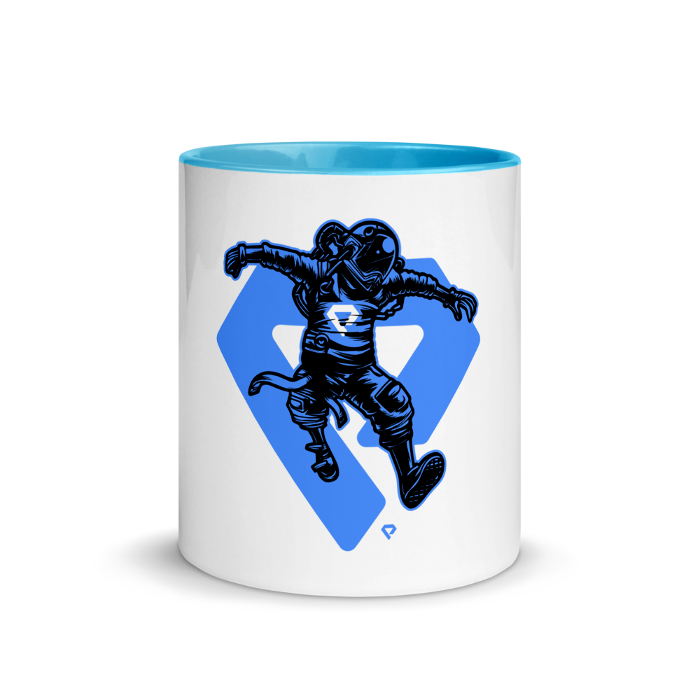 Premia astronaut Mug with Color Inside