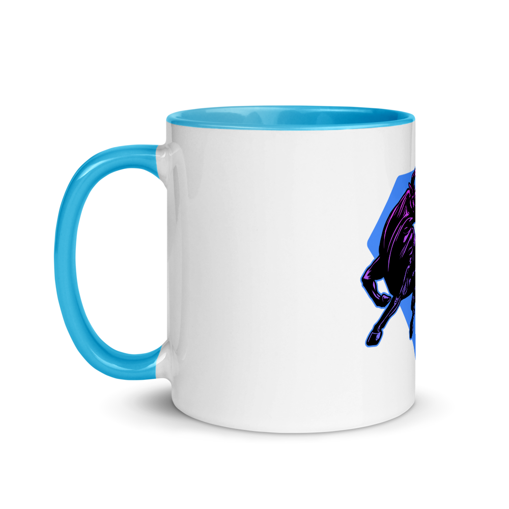 Premia bull&bear Mug with Color Inside