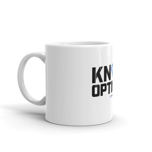 Know options White glossy mug