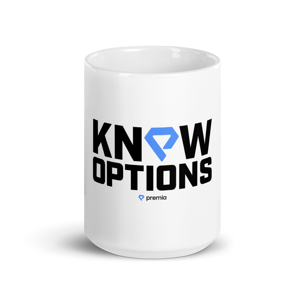 Know options White glossy mug