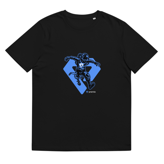 Premia astronaut Unisex organic cotton t-shirt